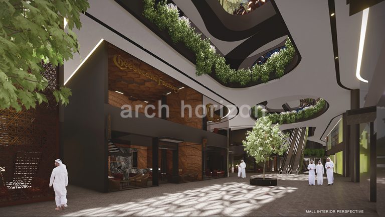 13 MALL INTERIOR PERSPECTIVE